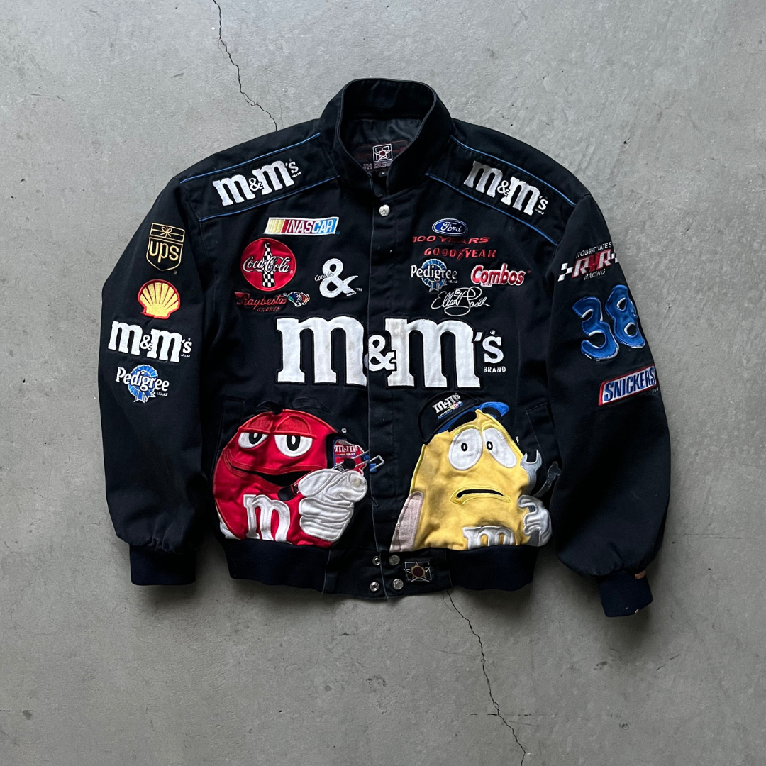 M&M NASCAR JACKET – Stay Foolish M&M NASCAR JACKET – Stay Foolish
