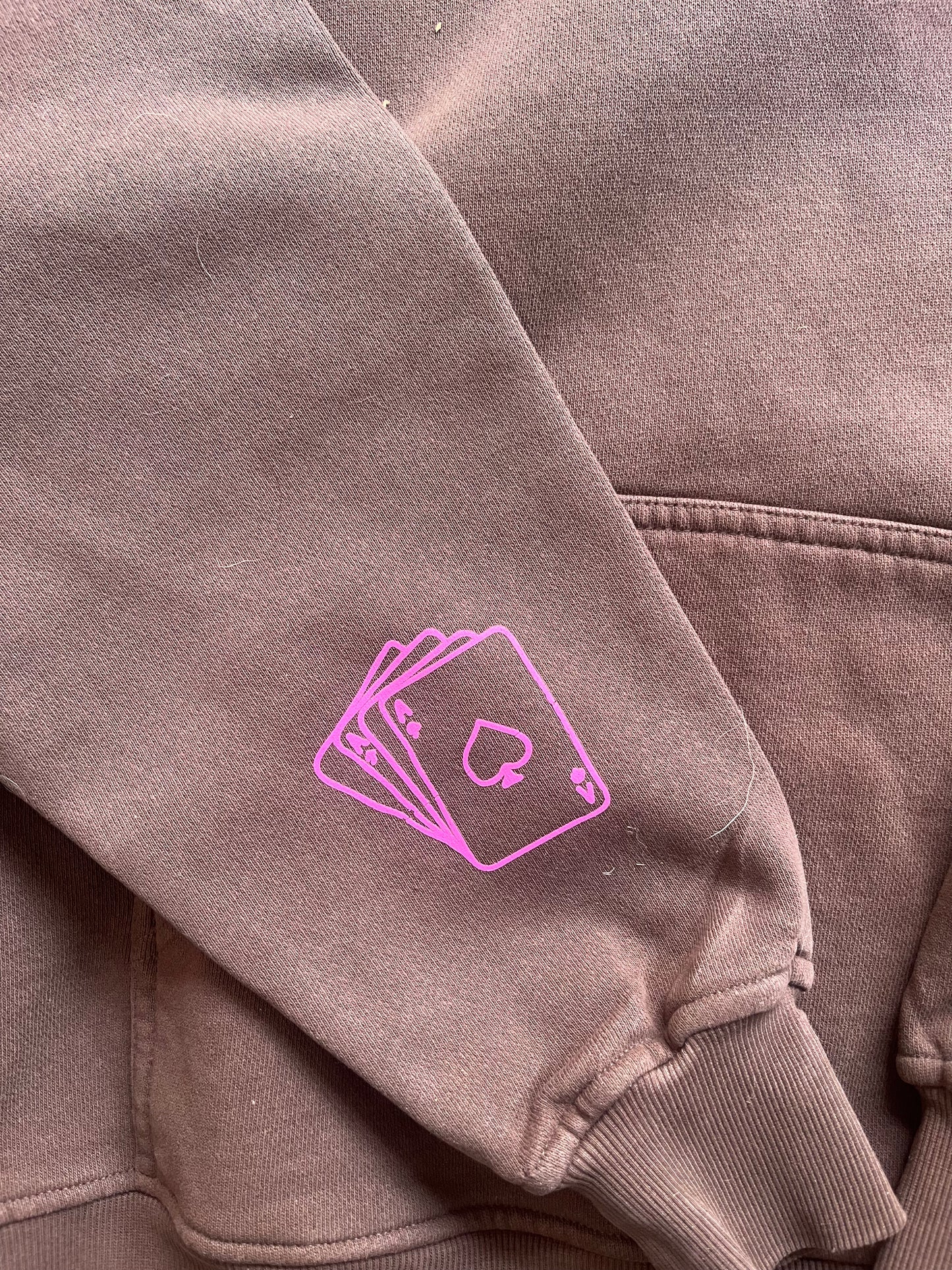 "SHERIFF" HOODIE (BROWN)