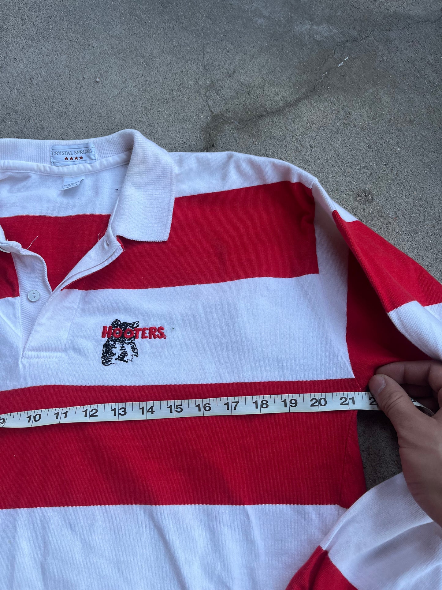 Hooters rugby shirt