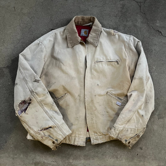 THRASHED CARHARTT 50S DETROIT JACKET