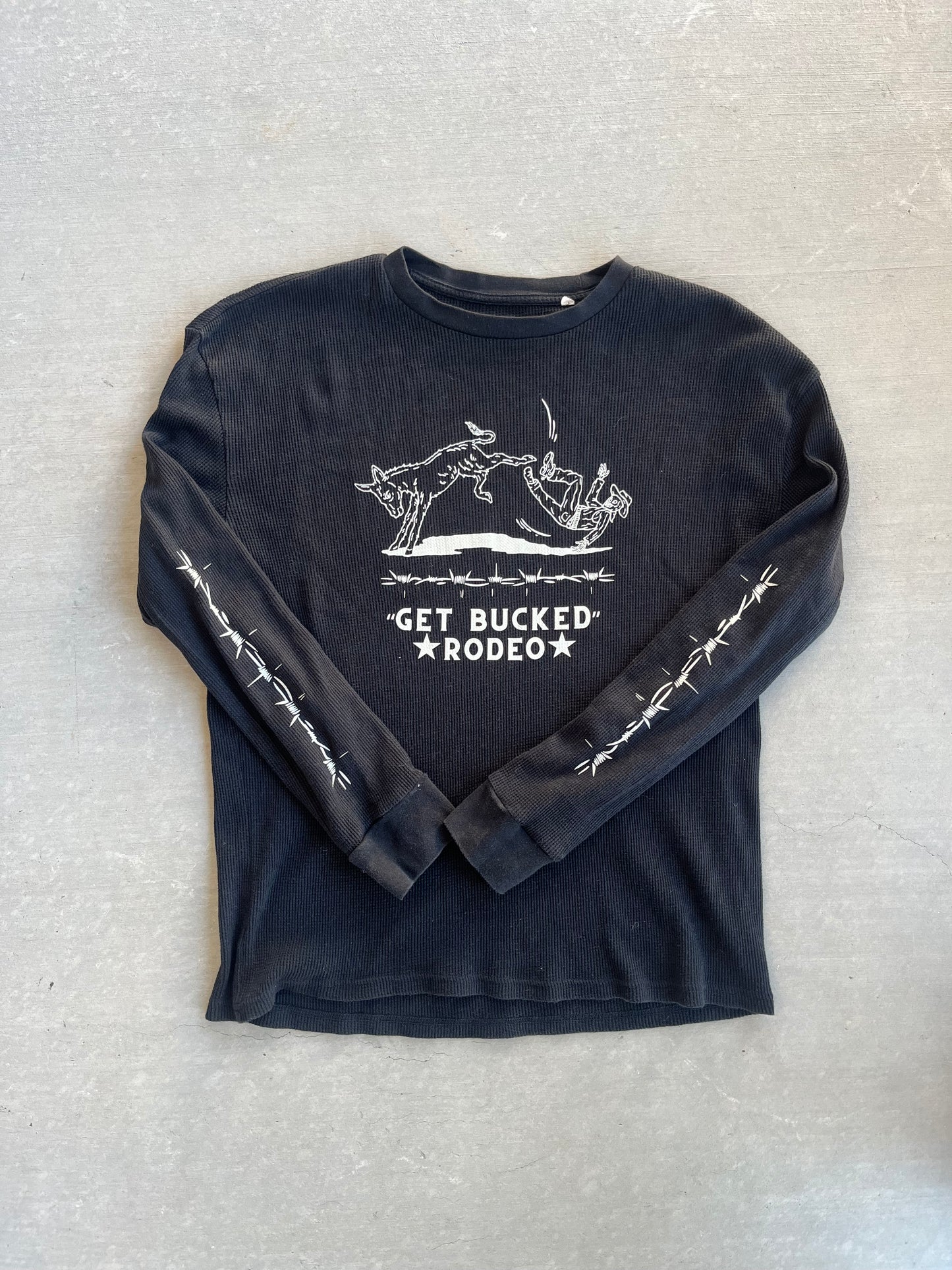 "GET BUCKED" THERMAL L/S