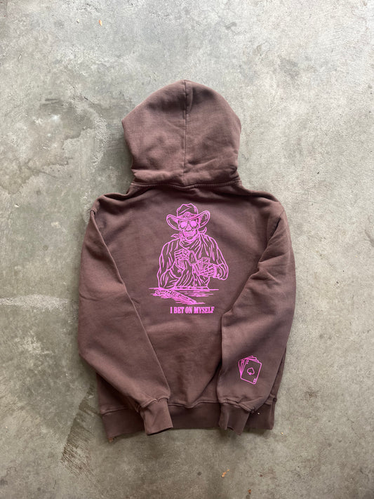 "SHERIFF" HOODIE (BROWN)