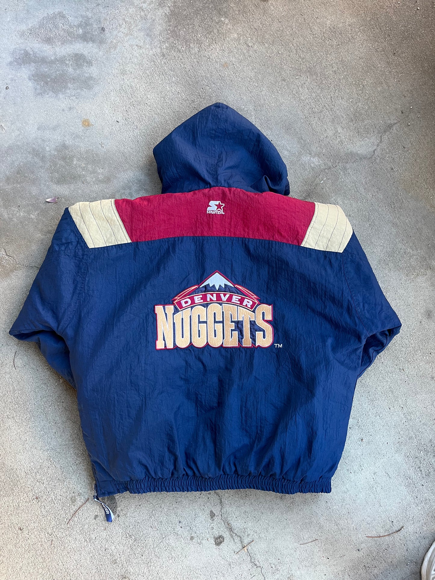 Denver Nuggets Starter pullover jacket