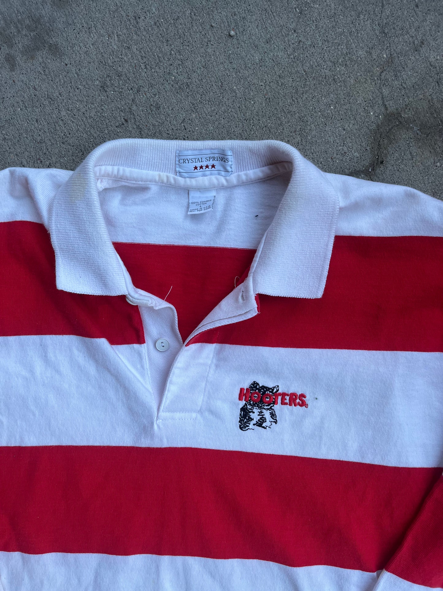 Hooters rugby shirt