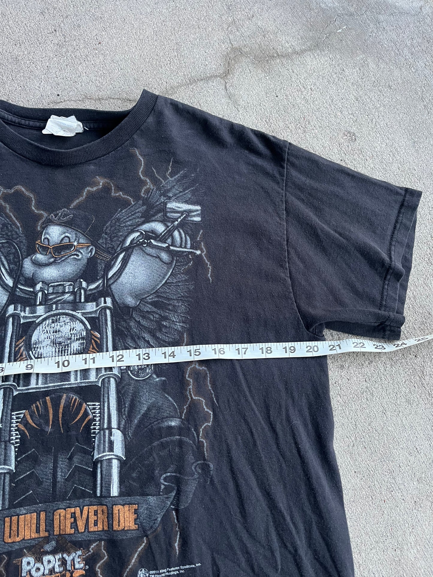 Popeye Biker tee