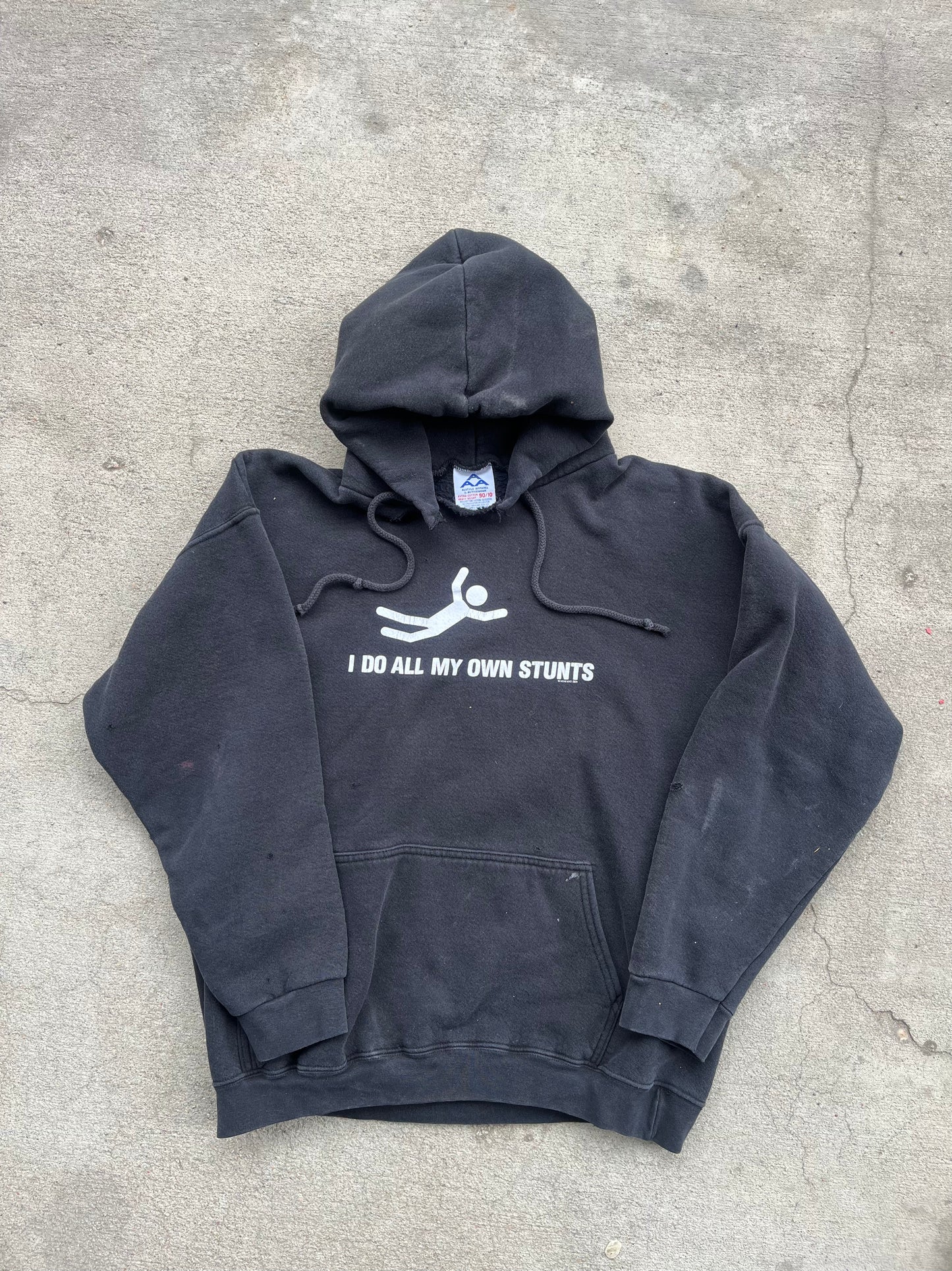 I do my own stunts hoodie