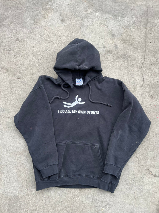 I do my own stunts hoodie