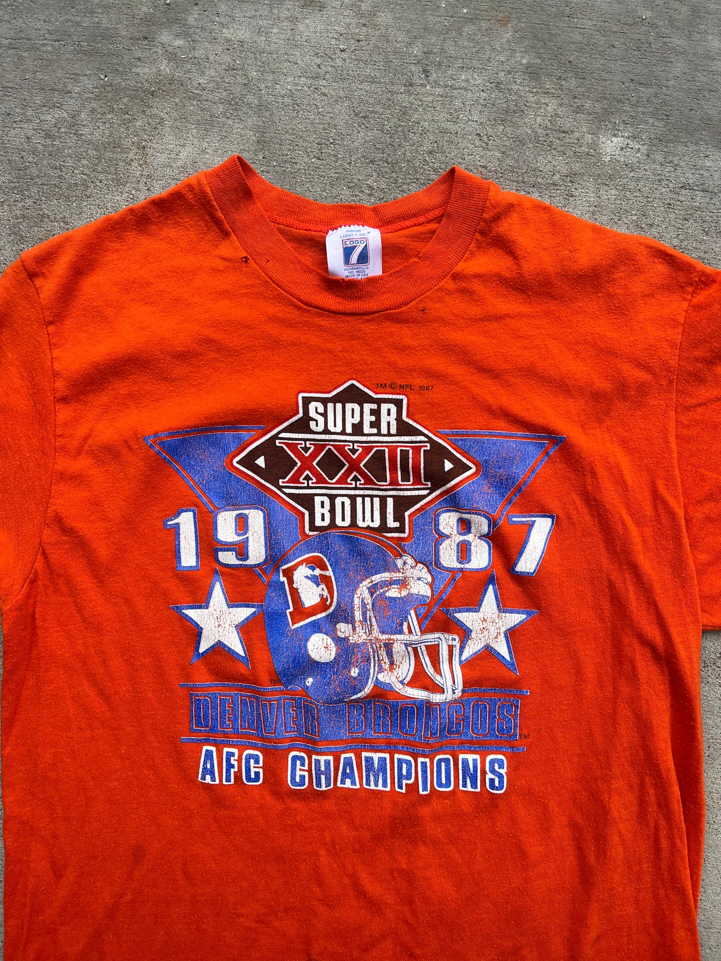 Denver Broncos 1987 tee