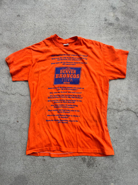Broncos trivia tee
